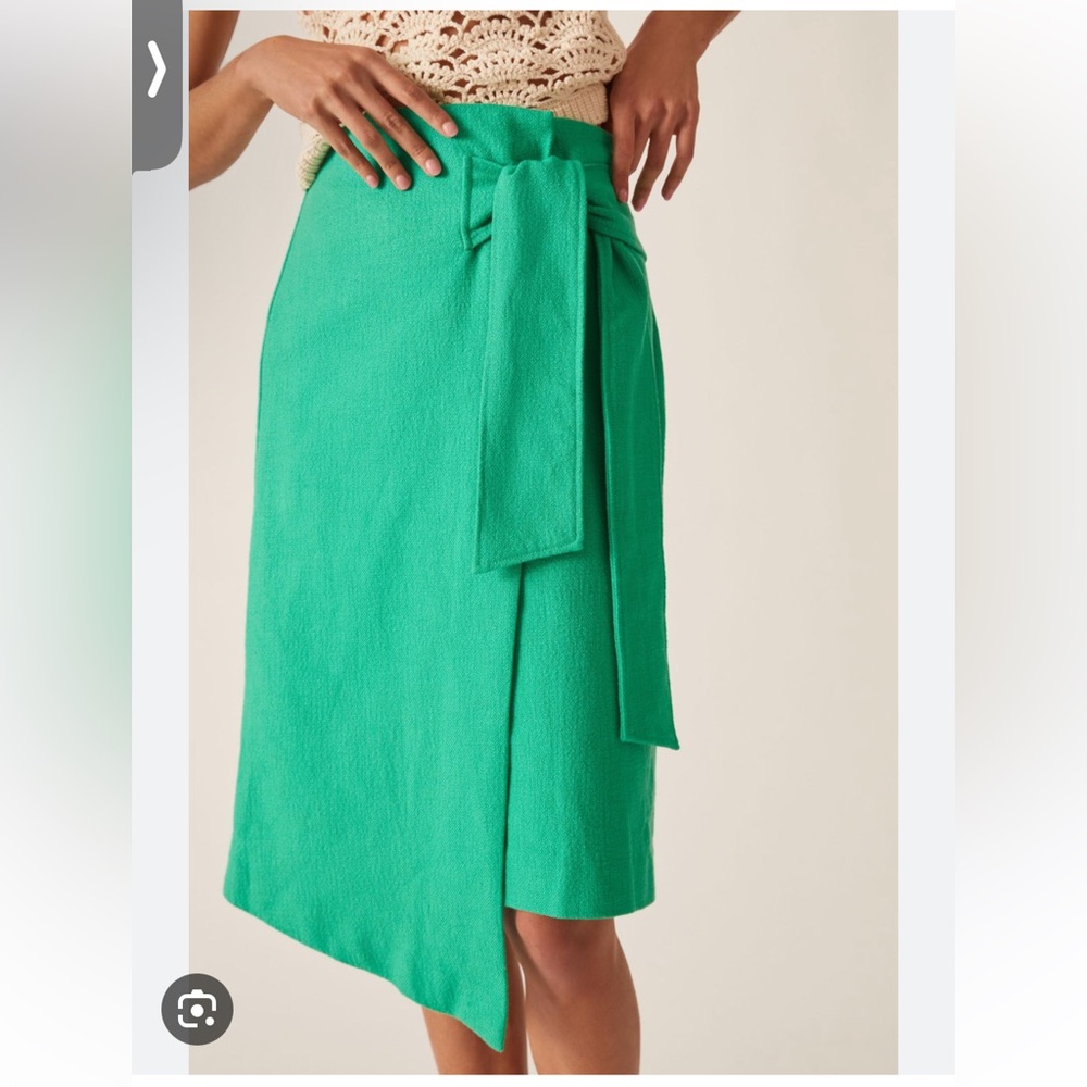 NWT Maeve Asymmetrical Wrap Mini Skirt